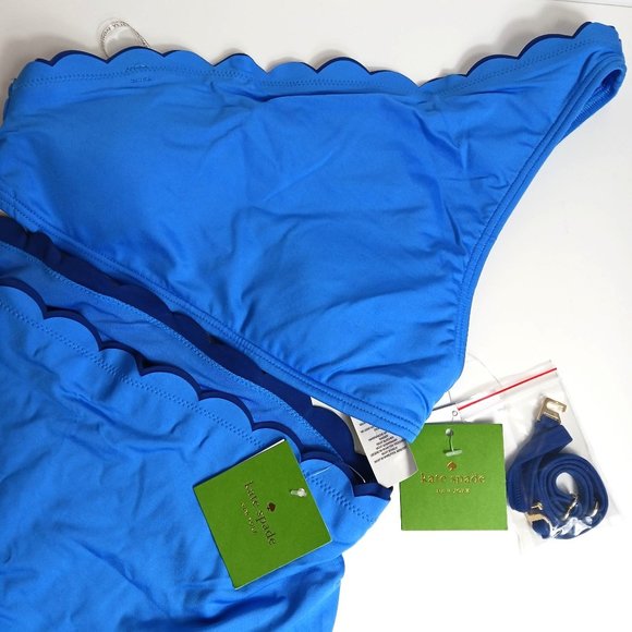 Kate Spade One-Shoulder High-Waist Bikini Swim - Picture 9 of 16